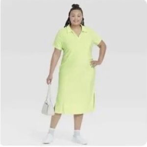 Ava & Viv french terry midi dress